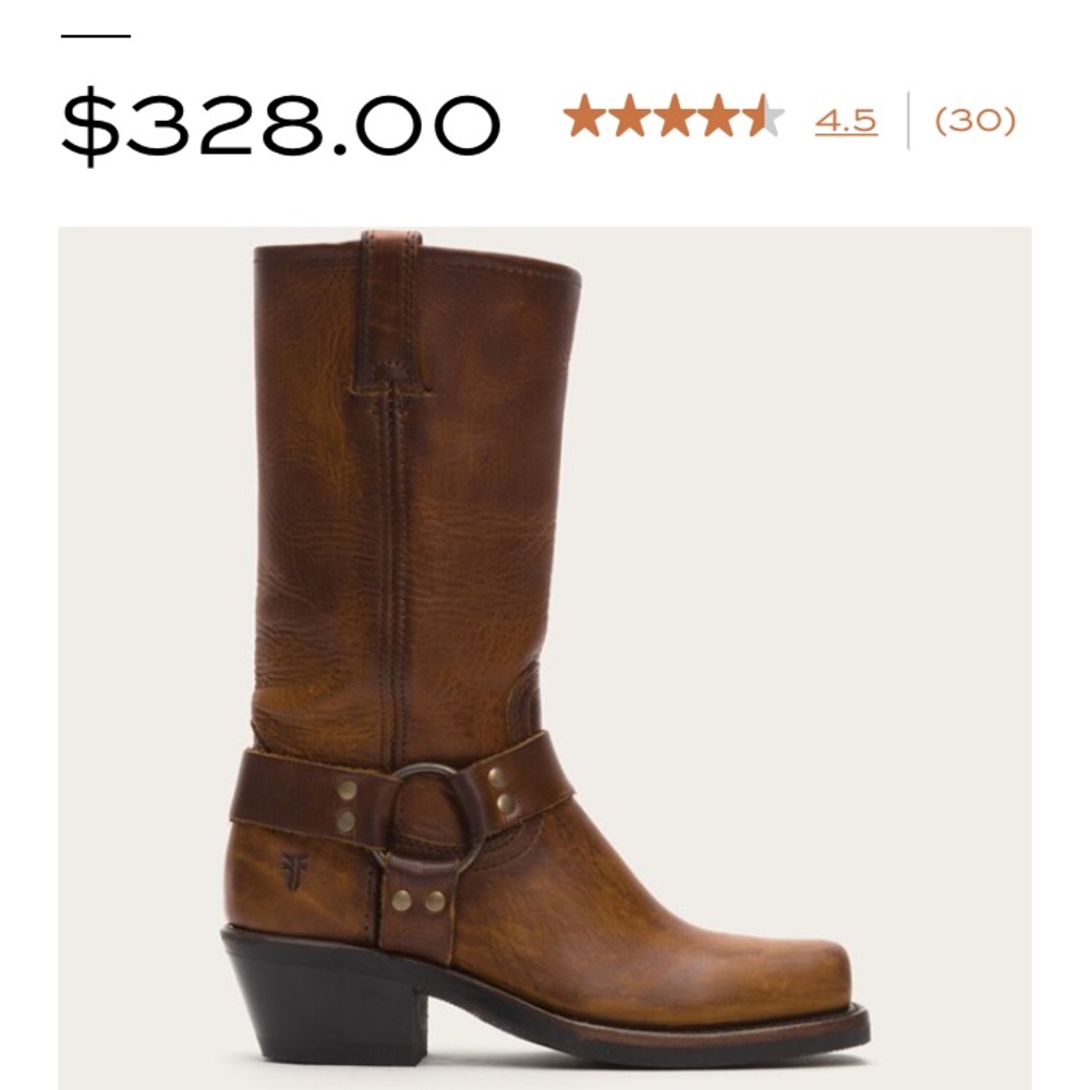 Frye harness boots